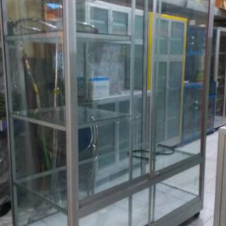 ETALASE KACA LEMARI BAJU GANTUNG ALUMUNIUM T 1 75 M ETALASE KACA LEMARI BAJU GANTUNG ALUMUNIUM T 1 75 M