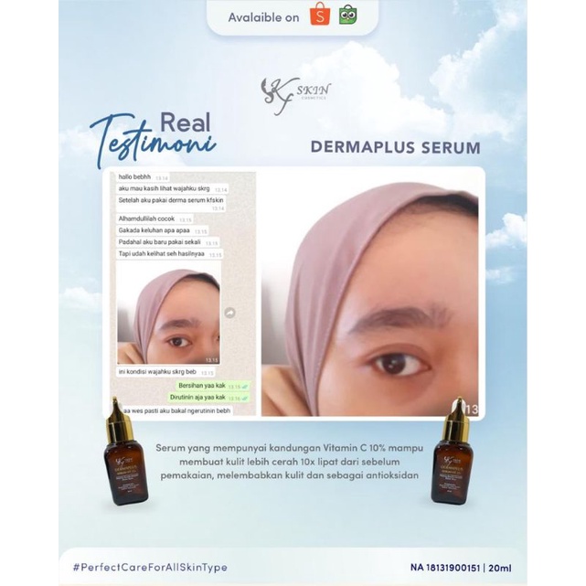 KF SKIN SERUM DERMAPLUS VIT C BPOM