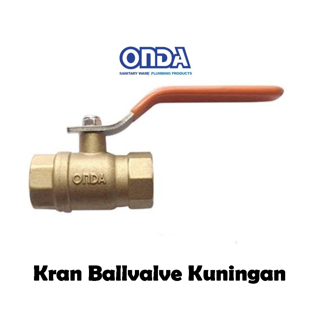 ONDA Kran Kuningan Ballvalve