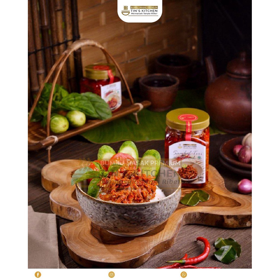 

Tins Kitchen Sambal Cumi 200GR