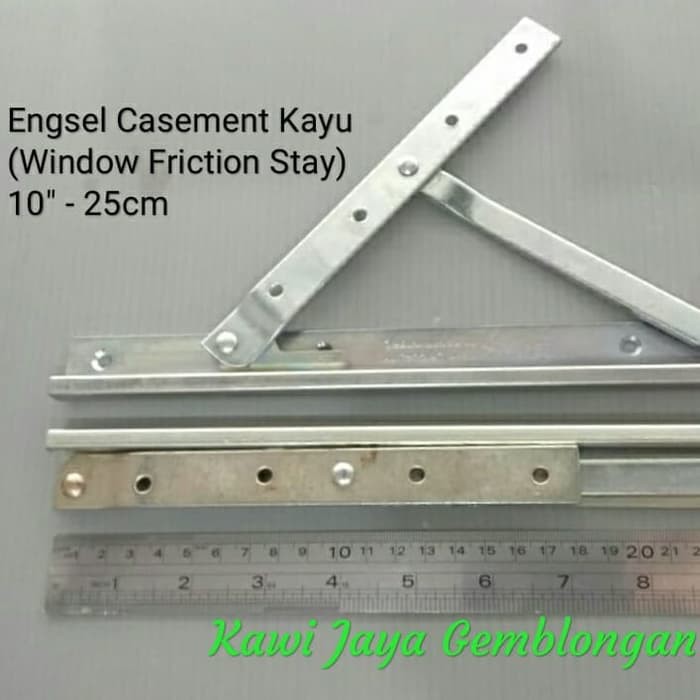 Engsel Jendela Kasemen Casement Window Kayu Friction Stay 10 25cm Shopee Indonesia