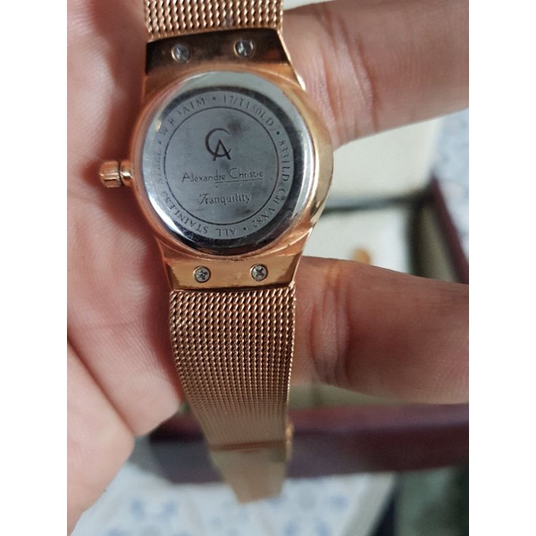 Jam tangan alexander cristie Original