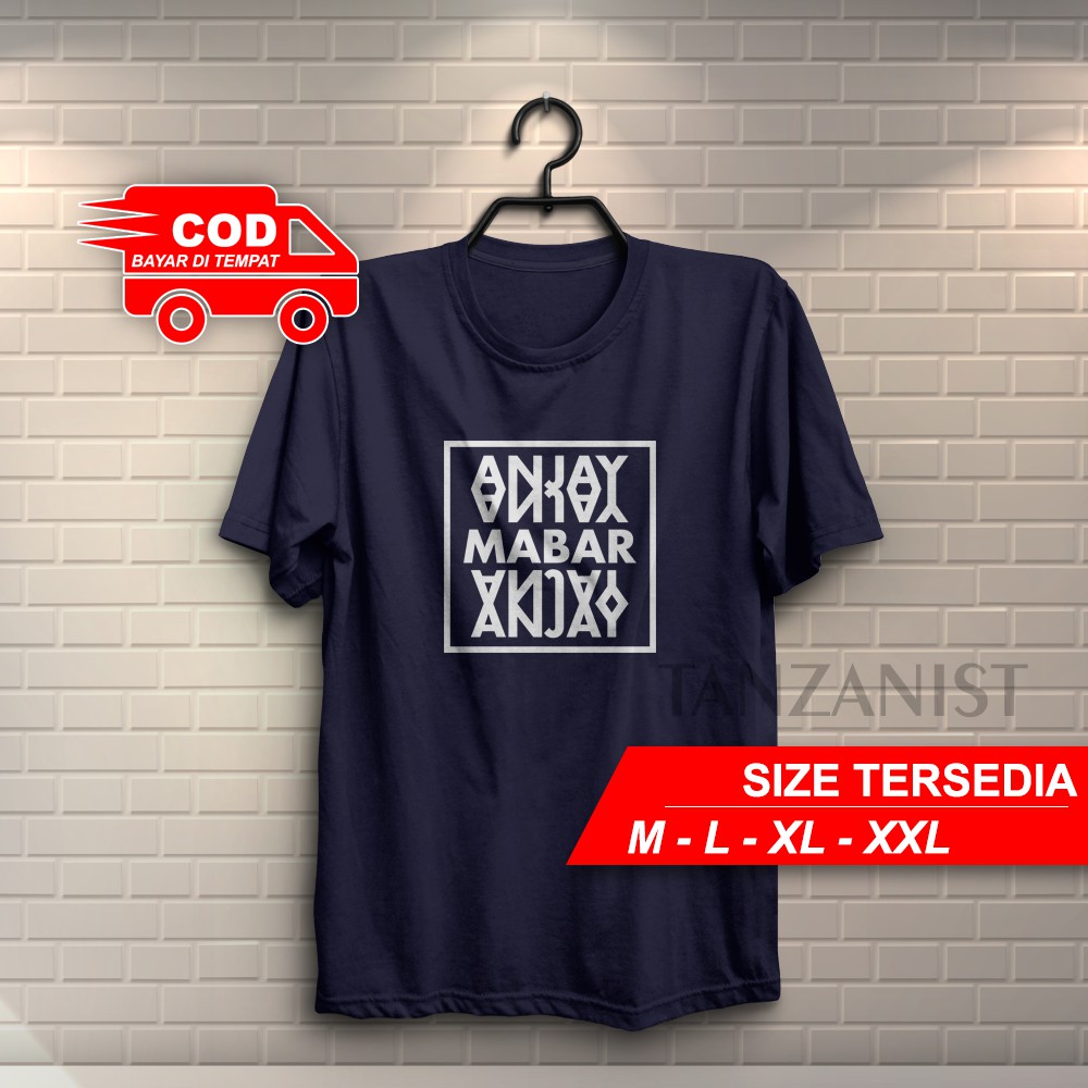 Kaos Gamers Anjay Mabar Cotton Combed 30s Shopee Indonesia
