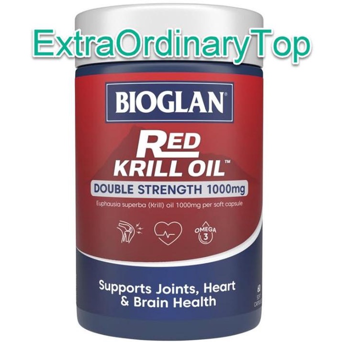 Bioglan Red Krill Oil 1000mg 60 kapsul