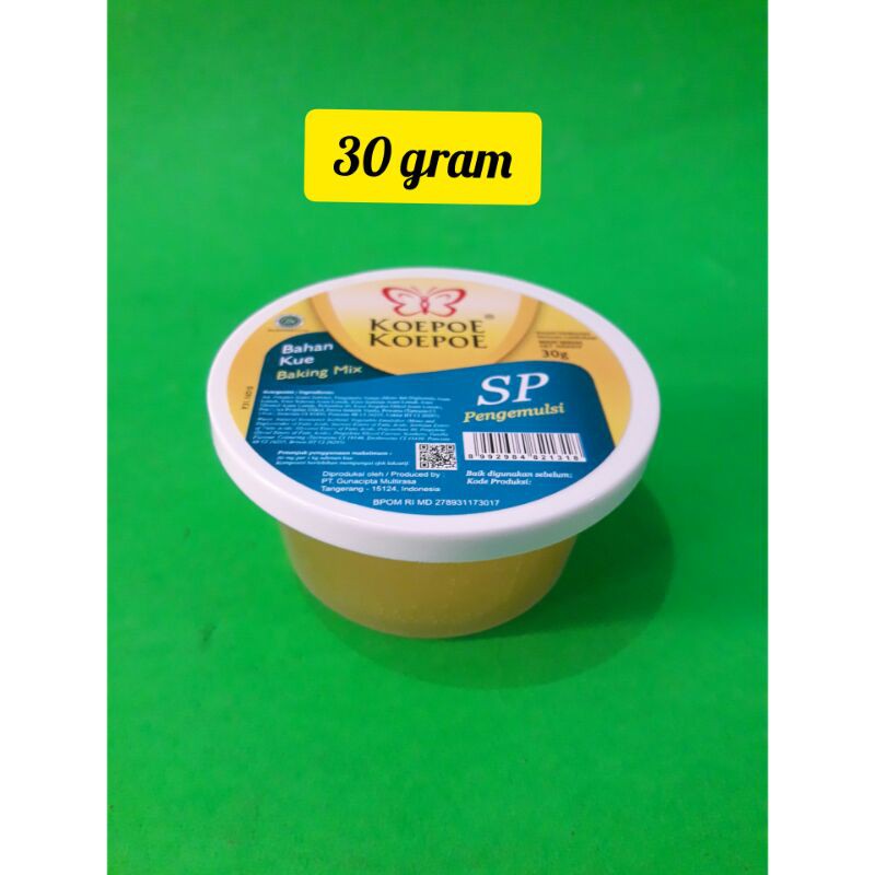 

SP Pengemulsi Cap Koepoe Koepoe 30 gram
