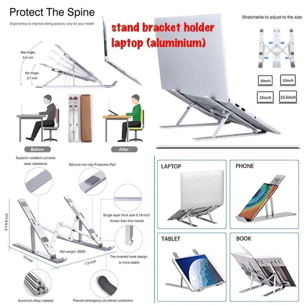 Stand bracket holder laptop original