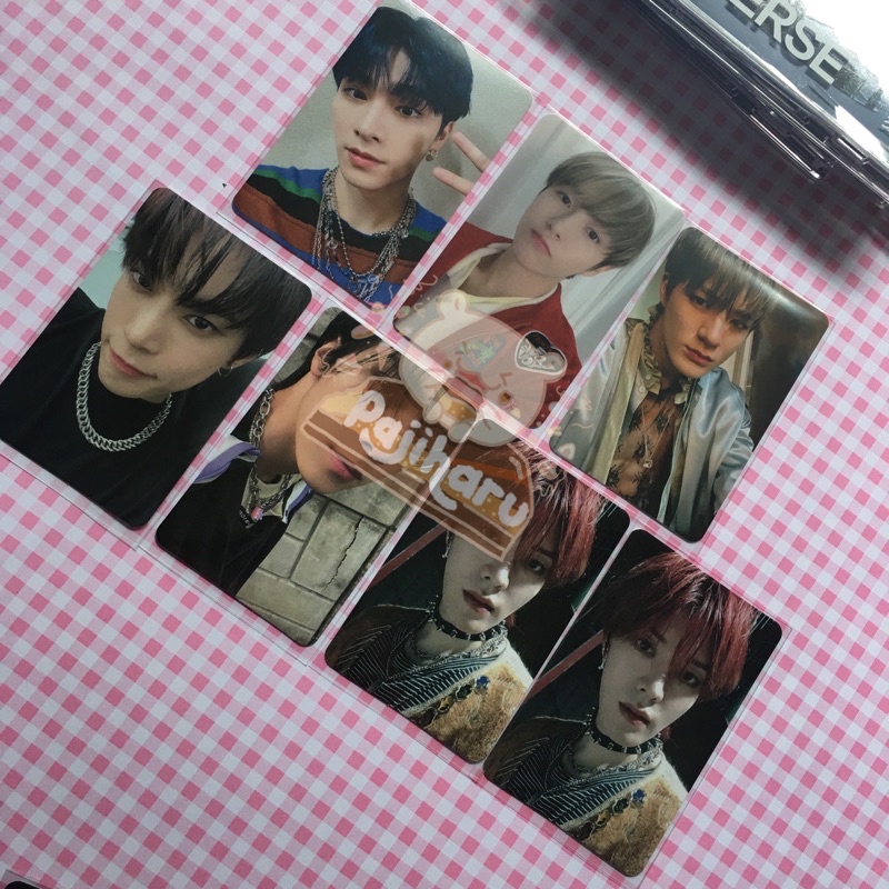 Photocard Jewel case Universe 2021 Jeno Doyoung Renjun Xiojun Hendery Yuta