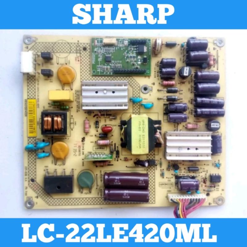 Power Supply SHARP LC-22LE420ML Psu SHARP LC22LE420ML Psu 22LE420ML Power Supply 22LE420ML Power Sup