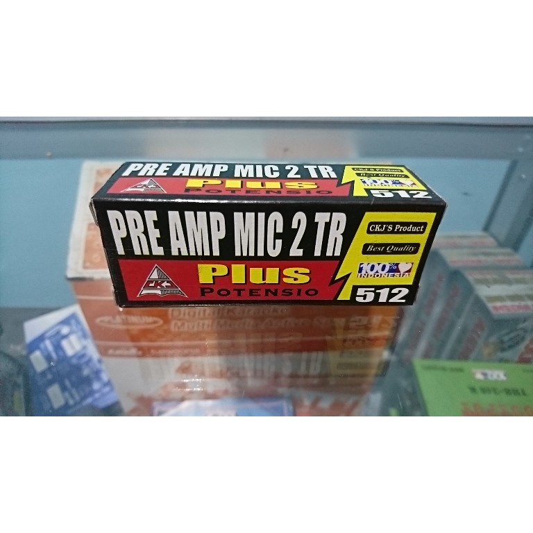 PRE AMP MIC 2TR PLUS POTENSIO CKJ 512