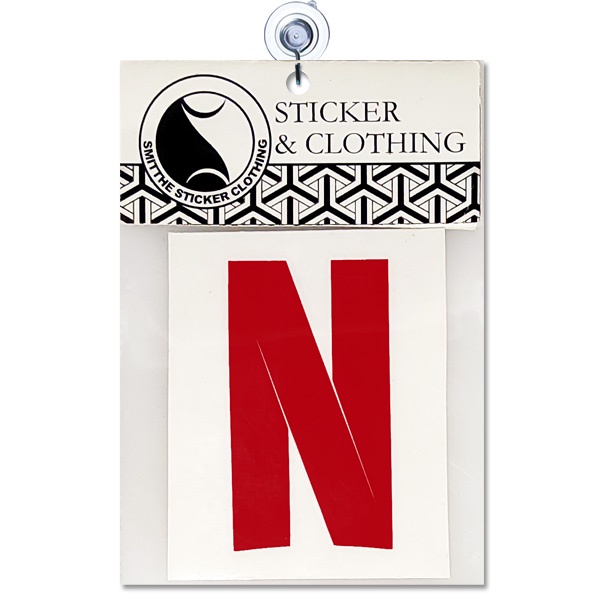 Stiker NETFLIX Cutting Sticker Decal aksesoris Mobil Motor