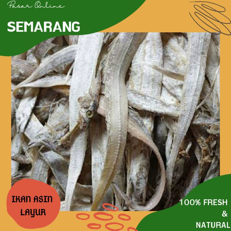 

Ikan Asin Layur Kering / Gereh Layur / Gereh Asin / Lauk Enak Semarang / Belanja Semarang Murah