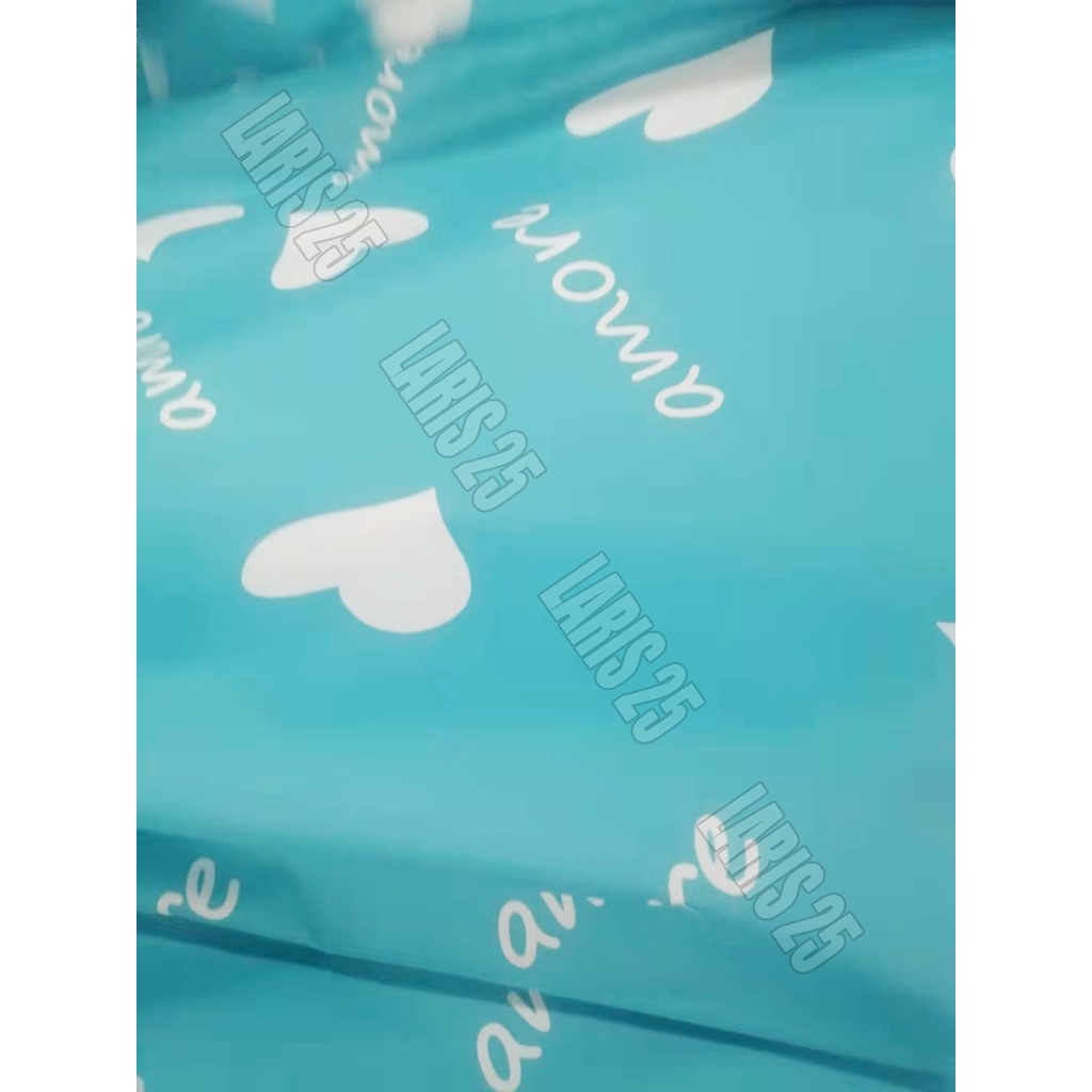 TERMURAH BAHAN KAIN MOTIF AMORE TERLARIS KATUN MIKROTEX UTK SPREI GORDEN BEDCOVER PER 0,5M DAN 1M