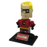 HSANHE BLOCK 6340 Action Figure Lego Cube Nano Micro World Series Mr. Incredible