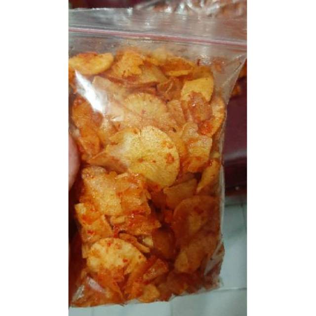 

Keripik singkong pedas