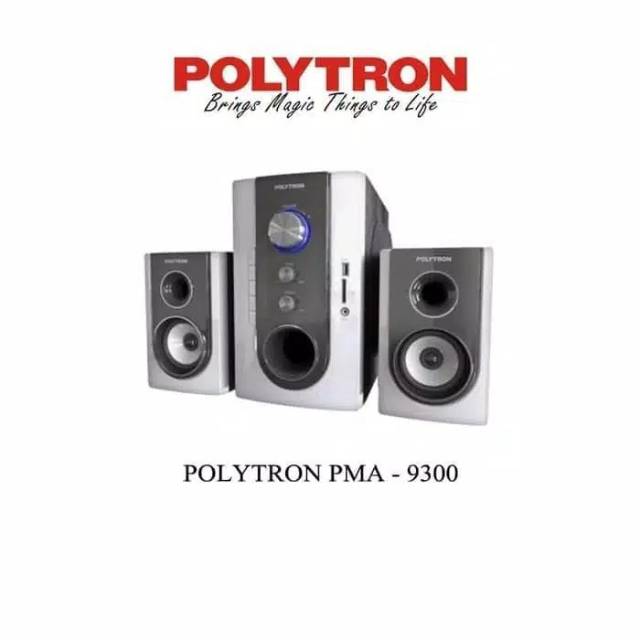 Speaker Aktif Polytron PMA-9300 PMA9300 PMA 9300 Bluetooth TERBAIK