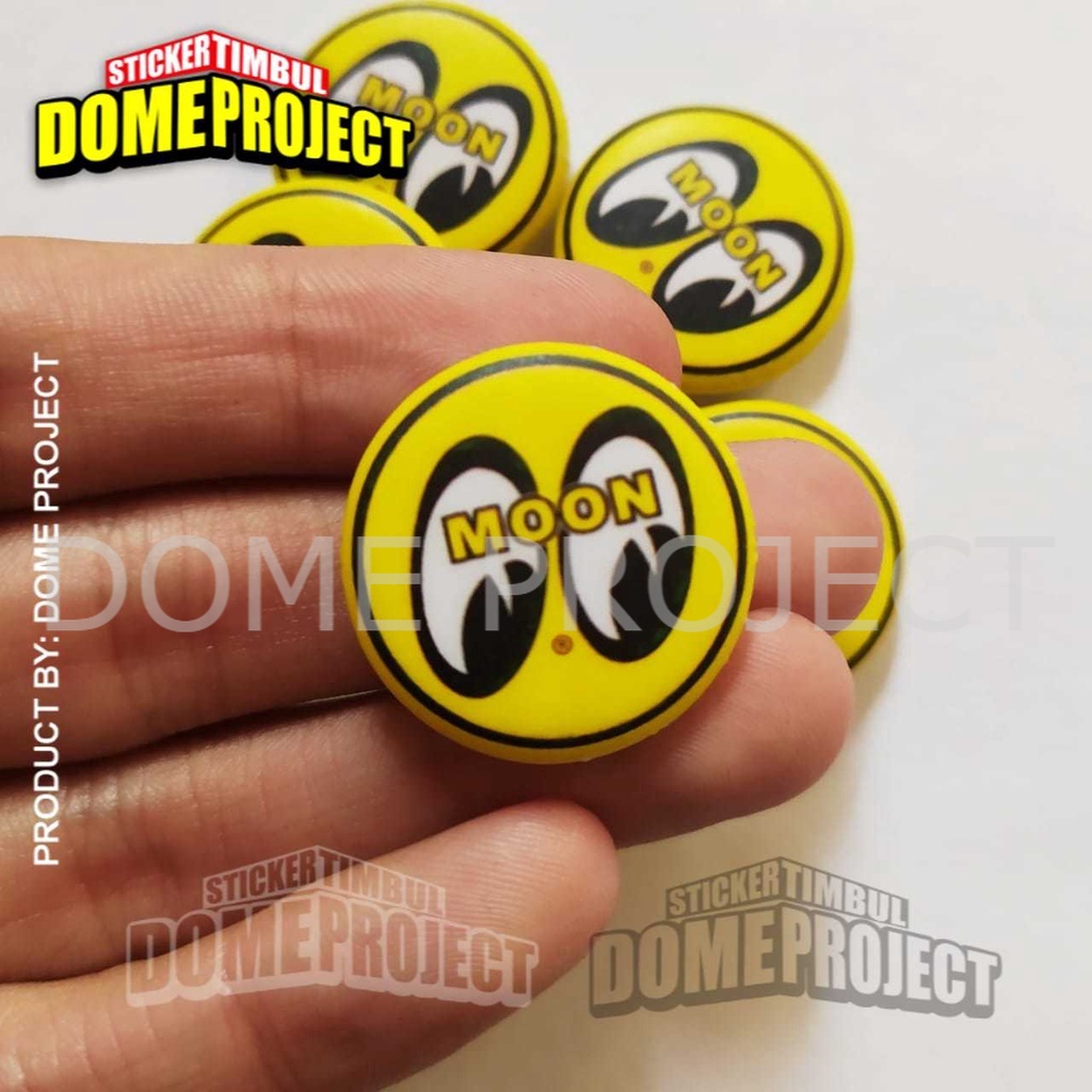 MOONEYES PIN PENITI 25MM BUTTON PIN AKSESORIES ROMPI AKSESORIES TAS