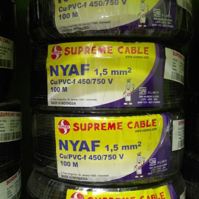 SUPREME KABEL NYAF 1.5