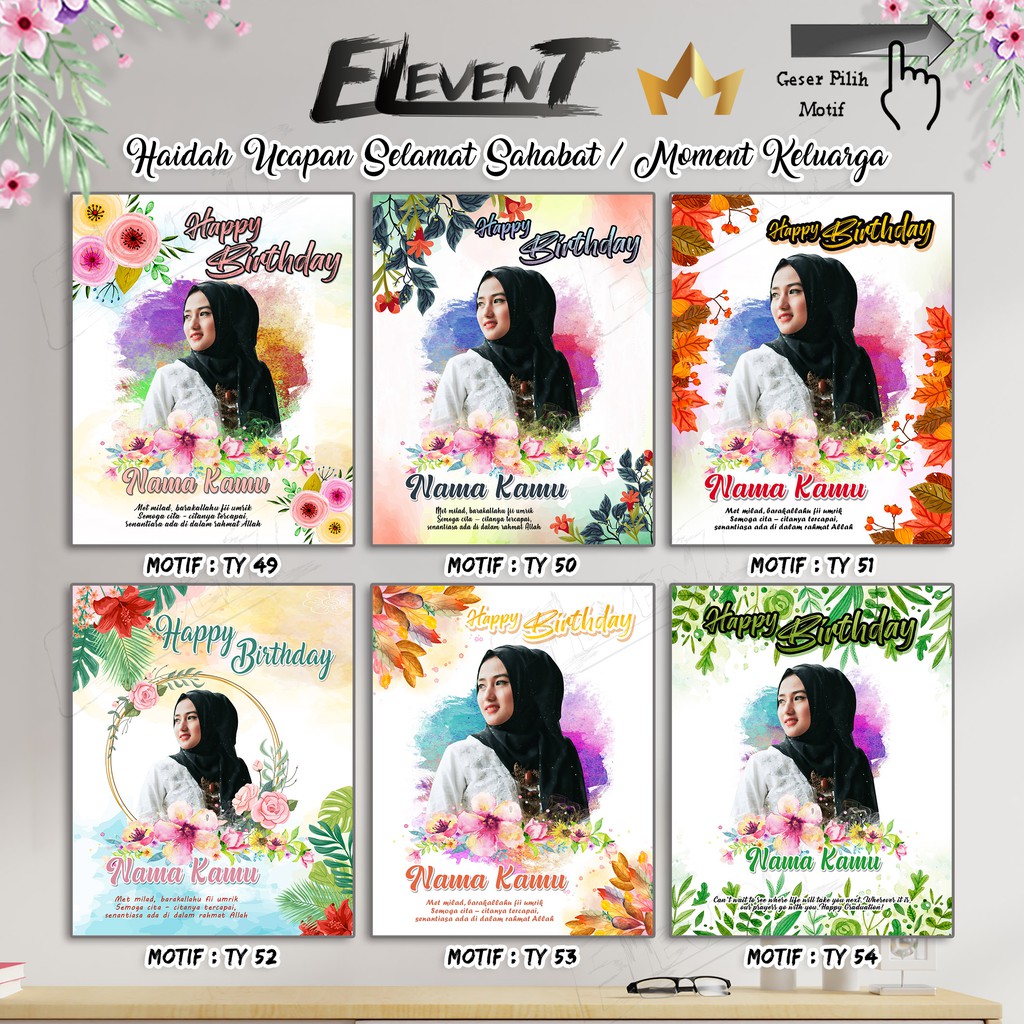 Miliki Softfile Desain / Setting Foto Wisuda Edit Foto l Hadiah Kado Wedding Wisuda anniversary ulang tahun Unik Ultah  Pernikahan Ulang Tahun Murah tasyakuran aqiqah Graduation Panjangan Dinding walldecor rumah menarik Unik Tanpa Bingkai dan Cetak Murah