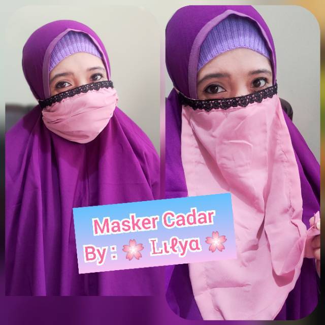 Masker Cadar Renda (Masdar)