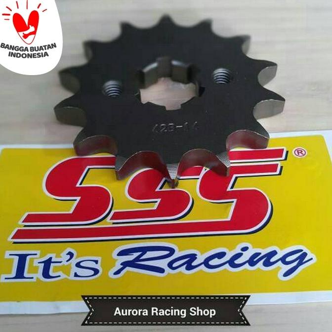 Gear Depan SSS 428 Supra 125 X - Blade - Supra X 100 - Revo