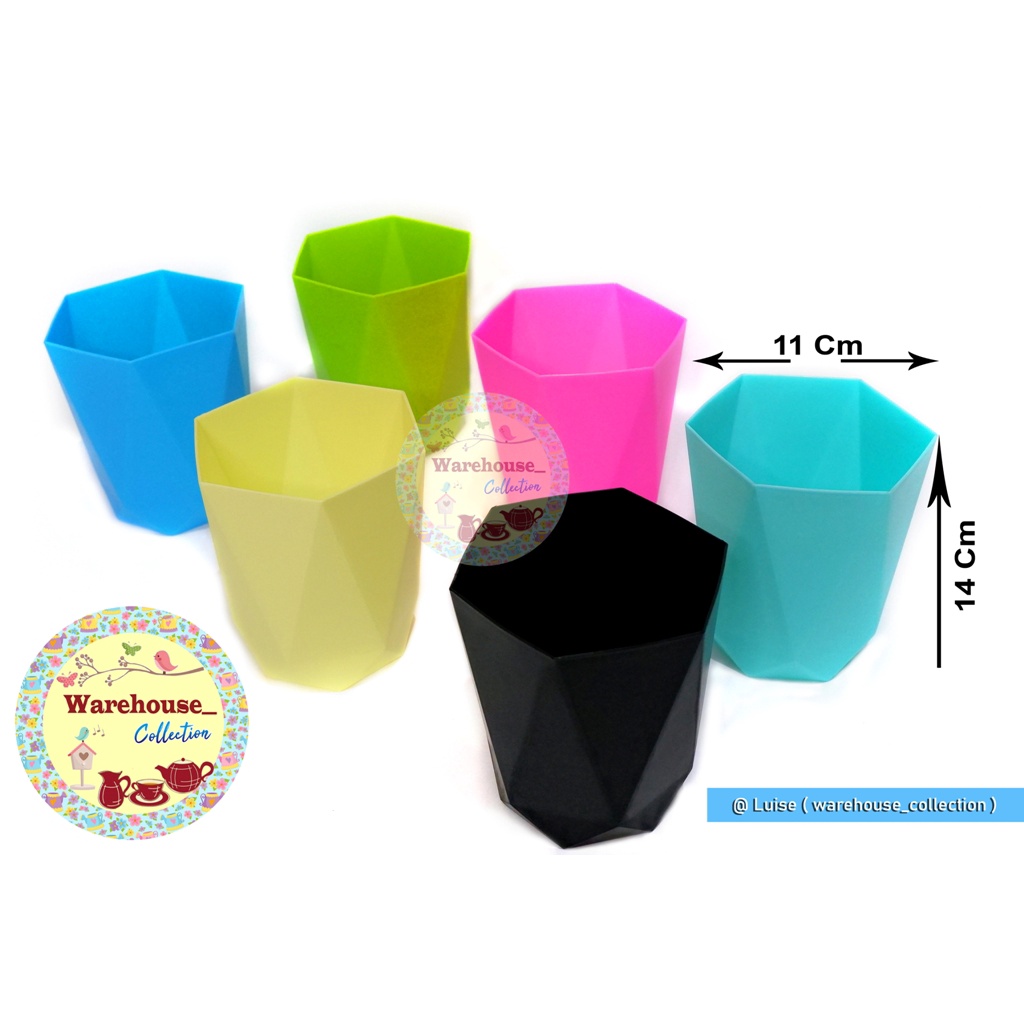 

TEMPAT PENSIL ATK / POT BUNGA / VAS BUNGA / TEMPAT PENSIL SERBAGUNA ZELDA 1840 READY