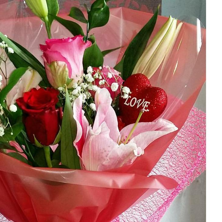 

♗ [PROMO 10.10] Flower wrapping BOPP cellophane SATINE 70cm x 20meter MURAH ☀