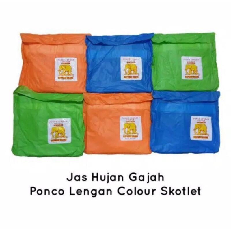 Jas Hujan Ponco Lengan Colour Elepehant Gajah Poncho Murah Terlaris Kelelawar Kalong Warna Laris Jas Hujan Ponco Lengan Murah Jas Hujan Kalong Lengan termurah Jas Hujan Ponco murah