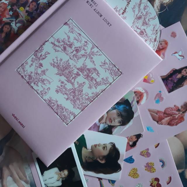 Weki Meki 2nd mini album - Lucky Meki ver (FULL SET) - Lucy - Rina - Doyeon