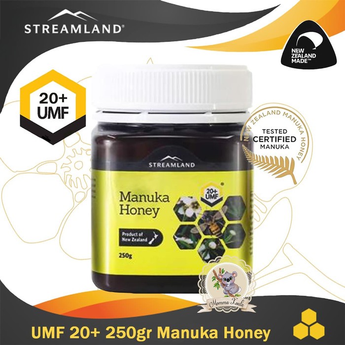 

MADU MANUKA STREAMLAND UMF 20+ 250 GR - MADU PREMIUM ORIGINAL MURAH