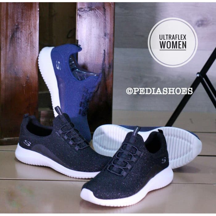 Skechers Wanita Sepatu Skechers Original Flex Muzzin Ultra - Hitam- 40