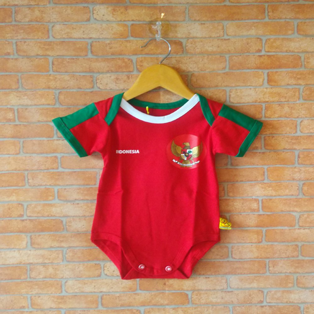 Dijual JUMPER BOLA BAYI TIMNAS INDONESIA BAJU BOLA BAYI TIMNAS INDONESIA Murah