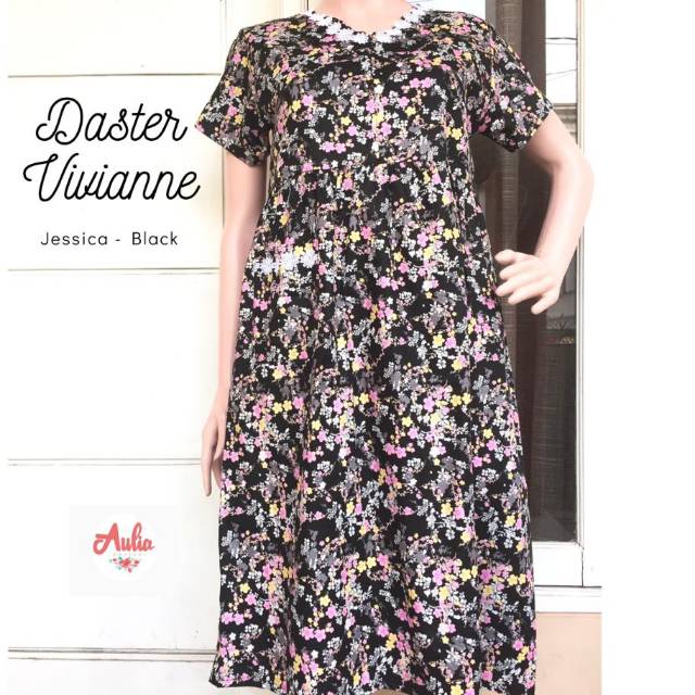 JESSICA BLACK_DASTER VIVIANNE by Aulia daster