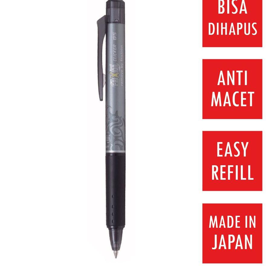

PRODUK TERBARU 1 Pcs Pulpen Ballpoint Pen Bisa Dihapus PILOT Frixion BLTR-FR5 Extra Fine 0.5 mm Hita