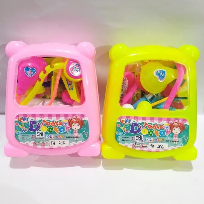 DOCTOR SET TROLLEY FH206 | MAINAN DOKTER DOKTERAN ANAK