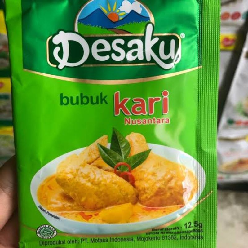 

desaku bubuk kari nusantara sachet 12,5gr