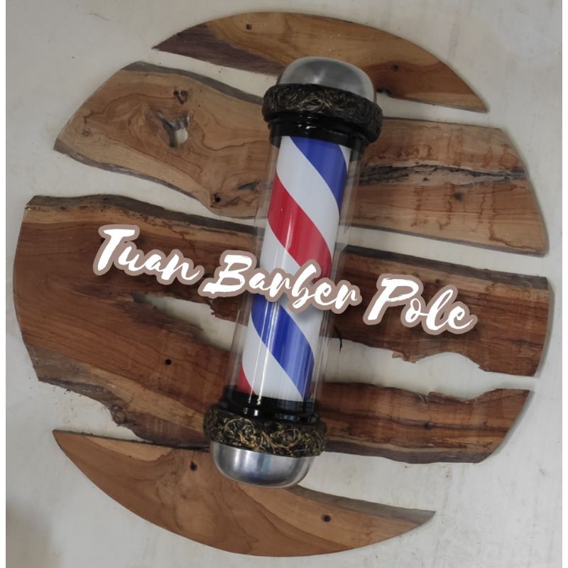 Lampu Barbershop Barber pole profesional barber