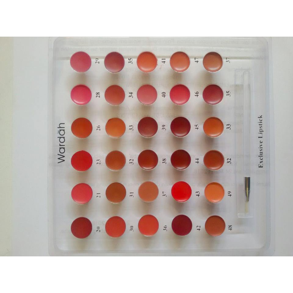 Tester Lipstik exclusive wardah  tester bedak Wardah