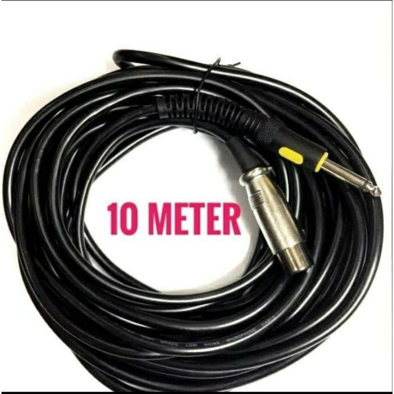 Kabel Mic 10 Meter / Kabel Microphone 10 Meter