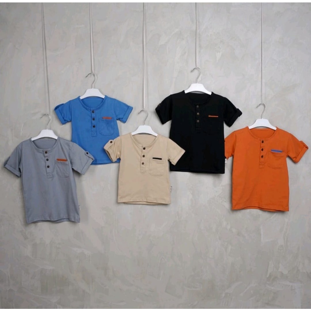 SHANKARA BASIC TEE || Kaos Polos Anak Premium Murah