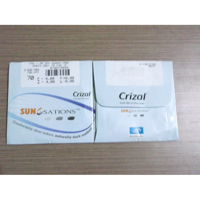 Jual LENSA MINUS - LENSA ESSILOR - ESSILOR SUNSATIONS - BERUBAH WARNA Terlaris