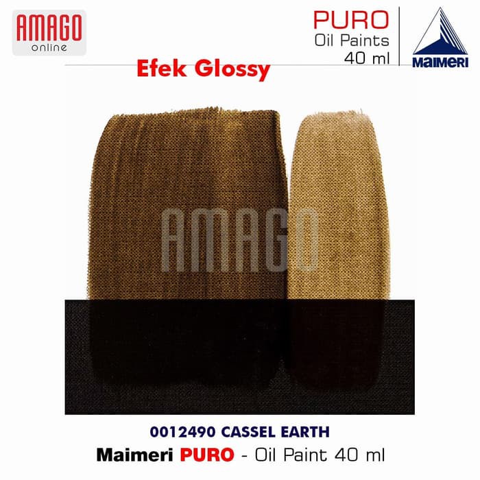 MAIMERI PURO - OIL PAINT - CASSEL EARTH - 40ML - M0012490