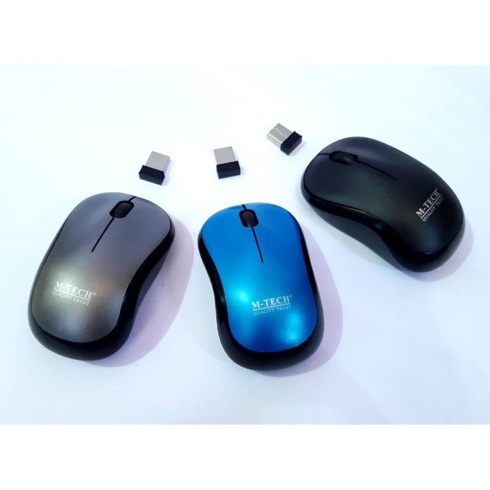 Mouse wireless m-tech Usb 2.4ghz 1600dpi 3d Silent mini on off W-90 W90