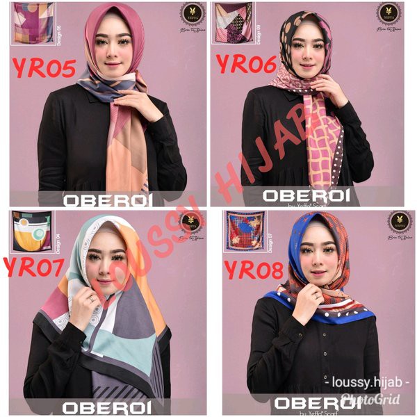 Terbaru hijab kerudung segiempat jilbab yeffa oberoi