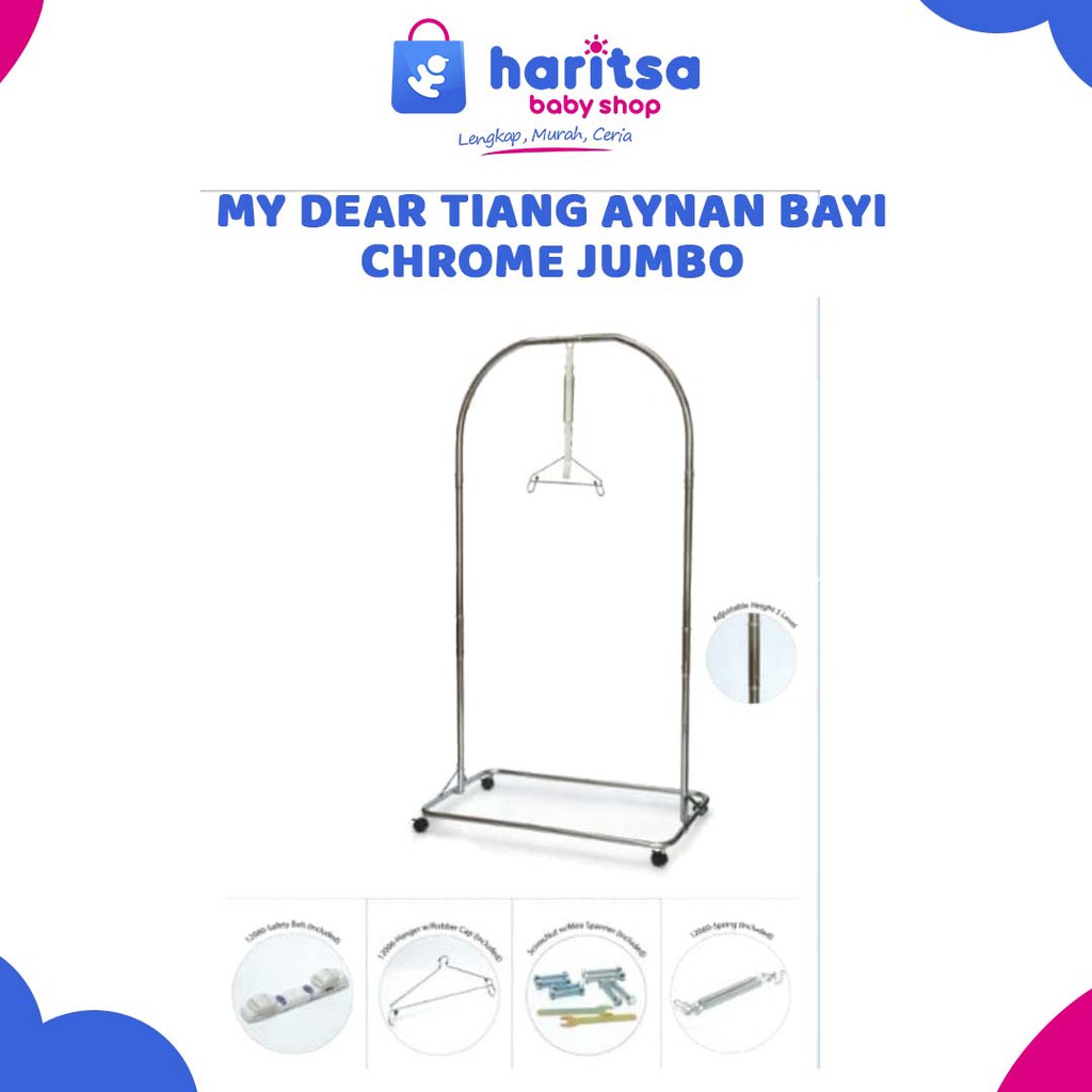 My Dear Tiang Ayunan Set Jumbo - Stainless