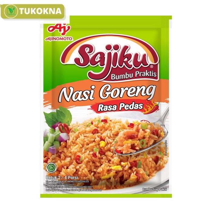 

Sajiku® Bumbu Praktis Nasi Goreng Rasa Pedas 20g