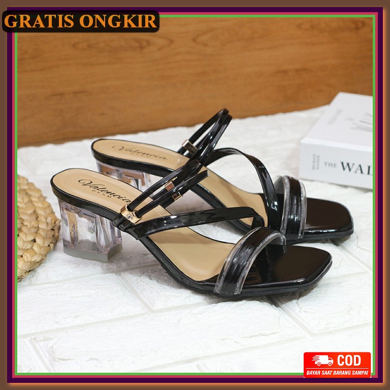 Sendal Heels Wanita Kekinian Terbaru 2021 Sandal Haihils Hils Murah Im Sandal Heels Kaca Variasi G