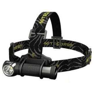 NITECORE HC33 Headlamp Senter LED CREE XHP35 HD 1800 Lumens [Hitam]