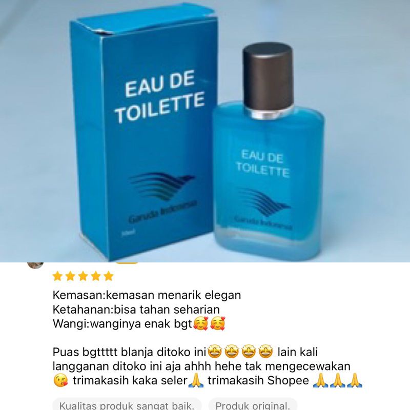 PARFUM GARUDA PRAMUGARI INDONESIA PLUS BOX 60ML