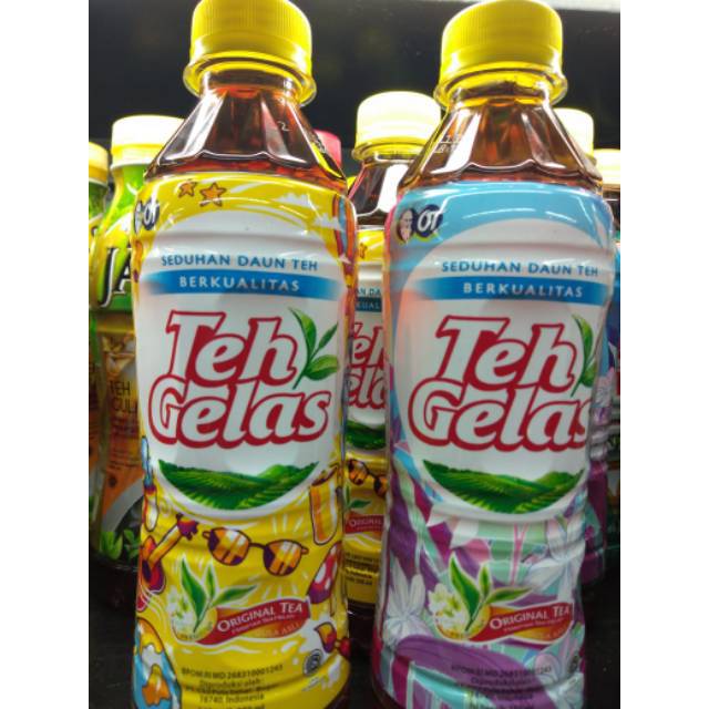 Jual Teh Gelas Kemasan Botol 350ml Isi 12 Btl Indonesiashopee Indonesia 2766