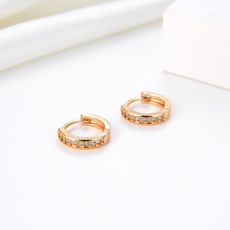 anting titanium wanita emas muda anti karat dewasa tusuk korea asli panjang dan luntur korea style selamanya dewasa 61e